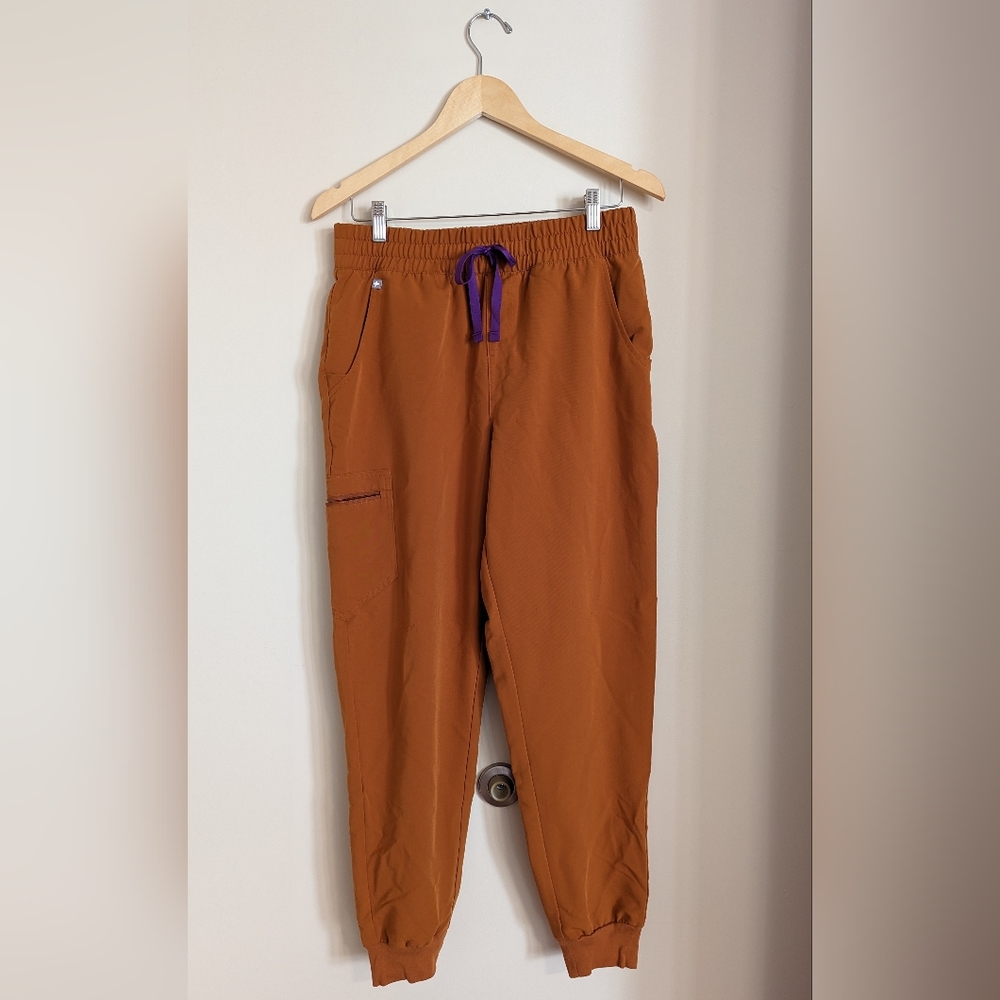 Figs High Waisted Zamora Jogger Scrub Pants M Atlantic Fall